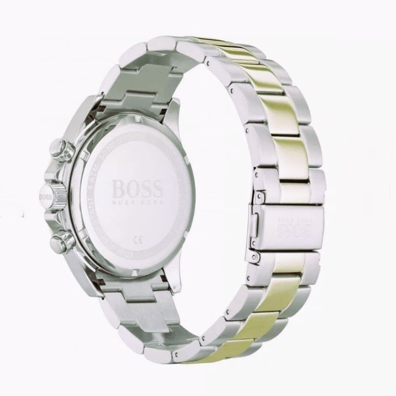 Hugo Boss Men's Hero Lux Chronograph Two Tone Watch