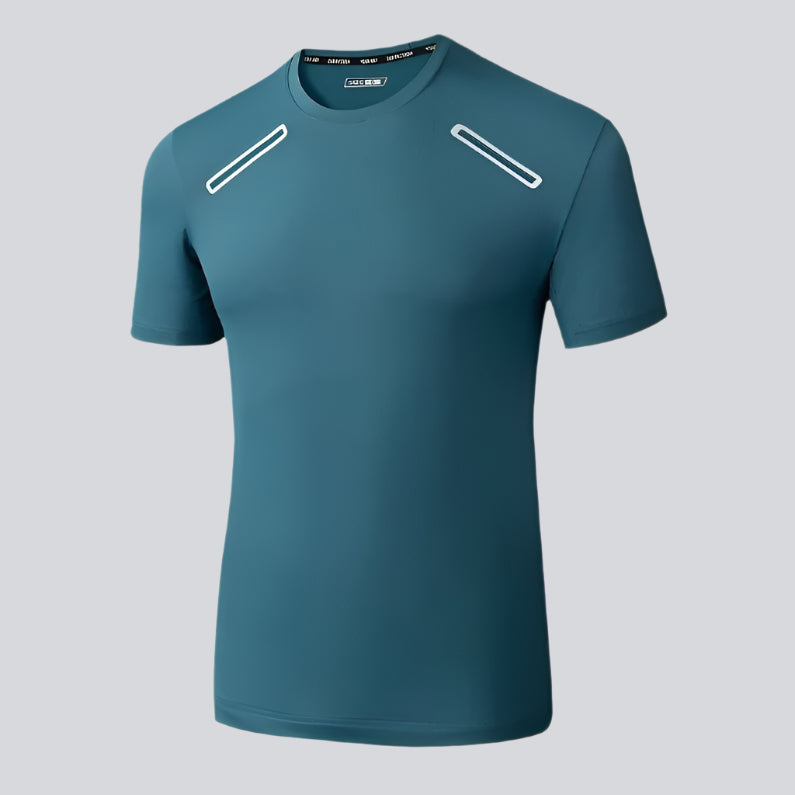 Men’s Quick Dry Short Sleeve Crew Neck T-Shirt – Active, Casual, Summer Tee Top