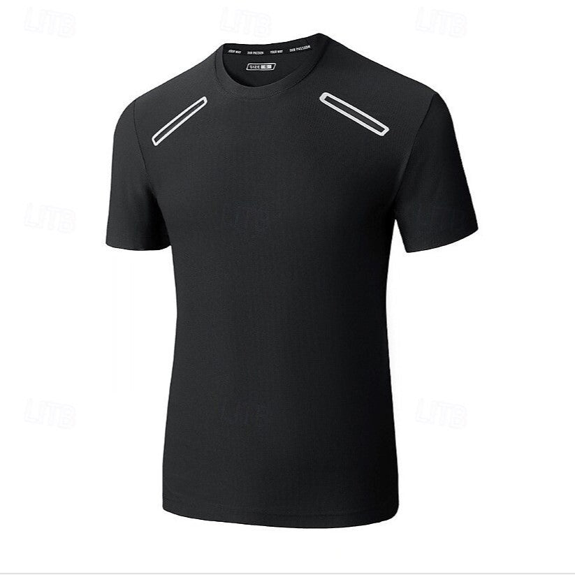 Men’s Quick Dry Short Sleeve Crew Neck T-Shirt – Active, Casual, Summer Tee Top