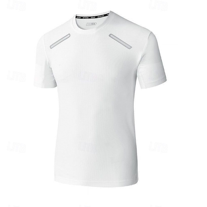 Men’s Quick Dry Short Sleeve Crew Neck T-Shirt – Active, Casual, Summer Tee Top 7