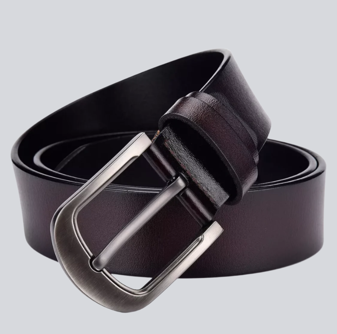 Men’s Genuine Leather Belt - Black