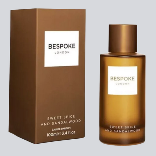 Sweet Spice and Sandalwood EDP for Men - Bespoke