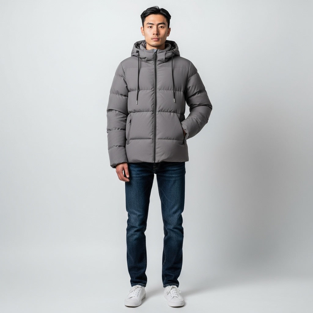 Thermal Block Hooded Puffer Coat