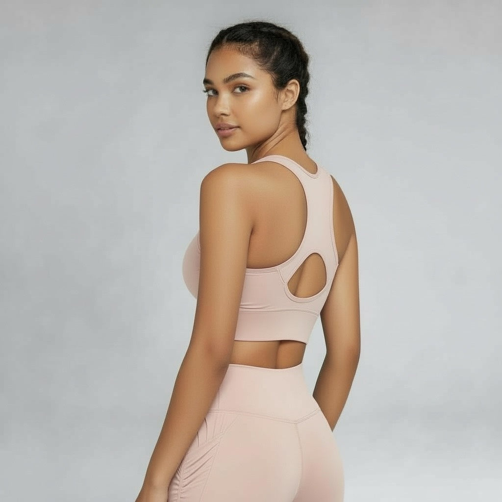 Modeflex PowerLock Zip Bra - Pink