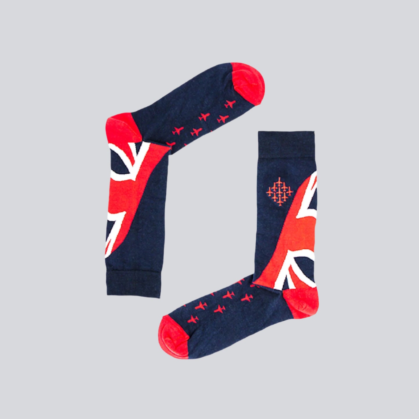 Officially Licensed Red Arrows Socks - Limited Edition Union Jack