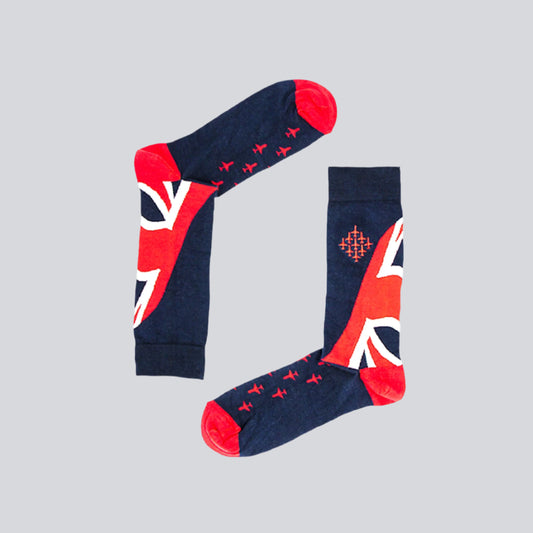Officially Licensed Red Arrows Socks - Limited Edition Union Jack