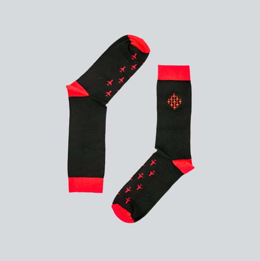 Officially Licensed Red Arrows Socks - Limited Edition Diamond Arrows