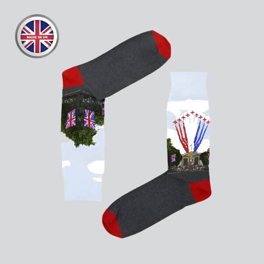 Officially Licensed Red Arrows Socks - Limited Edition Buckingham Palace